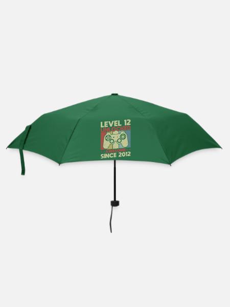 Level 12 freigeschaltet - Regenschirm (klein) - Flaschengrün