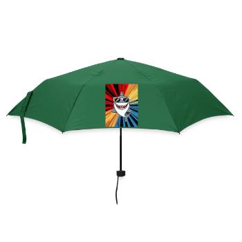 Hai Ozean Tigerhai Tier Fisch - Regenschirm (klein) - Flaschengrün - Vorne