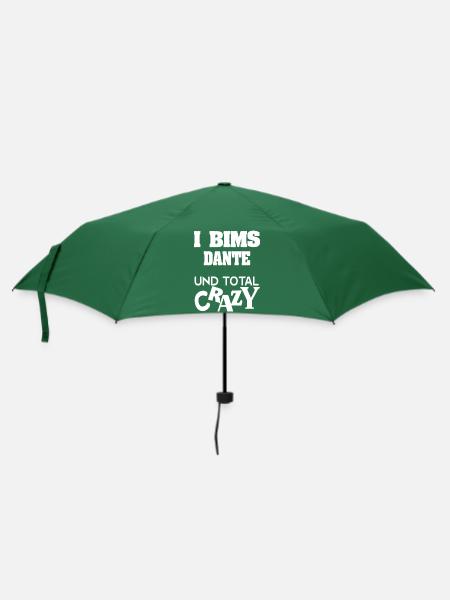 Geschenk für Dante - Regenschirm (klein) - Flaschengrün