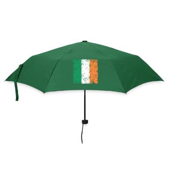 Irland - Regenschirm (klein) - Flaschengrün - Vorne