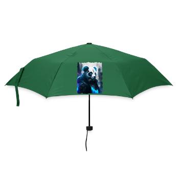 Panda Cyber Future - Regenschirm (klein) - Flaschengrün - Vorne