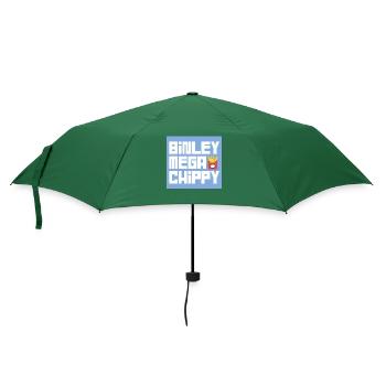 BINLEY mega chippy - Regenschirm (klein) - Flaschengrün - Vorne