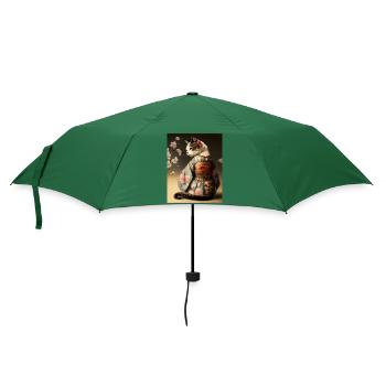 Chatmurai 10 - Regenschirm (klein) - Flaschengrün - Vorne