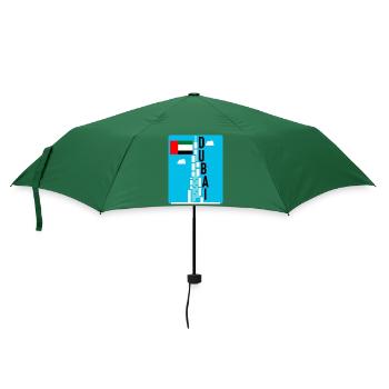 Dubai - Regenschirm (klein) - Flaschengrün - Vorne
