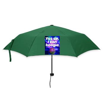 Ja, Sir, ich kann Boogie - Regenschirm (klein) - Flaschengrün - Vorne