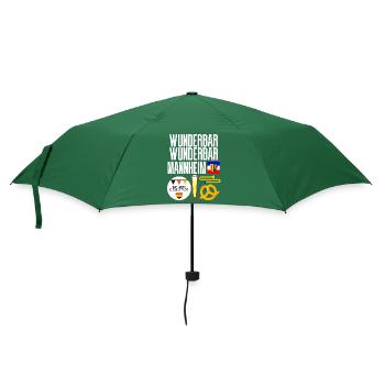 Mannheim - Regenschirm (klein) - Flaschengrün - Vorne