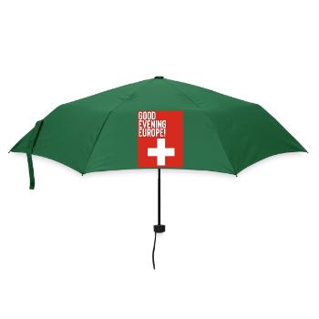 Eurovision Basel - Regenschirm (klein) - Flaschengrün - Vorne