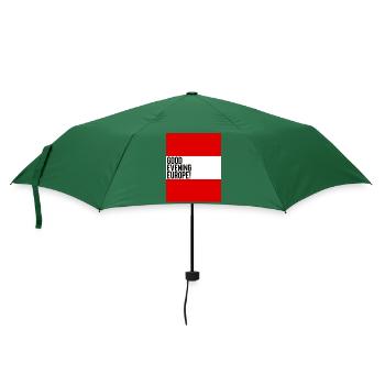 Österreich Eurovision Song Contest - Regenschirm (klein) - Flaschengrün - Vorne