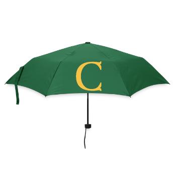 C - Regenschirm (klein) - Flaschengrün - Vorne