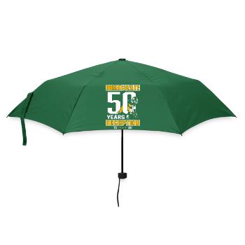 Makellose 50 Jahre Empfang Pittsburgh - Regenschirm (klein) - Flaschengrün - Vorne