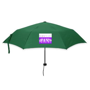 Karriere MANN "für den starken Mann von heute" - Regenschirm (klein) - Flaschengrün - Vorne