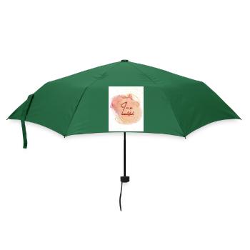 I´m so beautiful - Regenschirm (klein) - Flaschengrün - Vorne