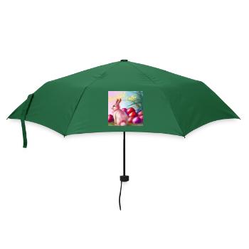 Bezaubernde Ostern - Regenschirm (klein) - Flaschengrün - Vorne