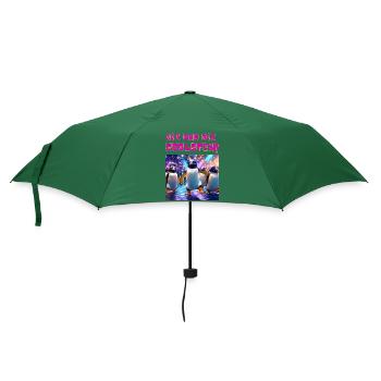 Die Coolsten! - Regenschirm (klein) - Flaschengrün - Vorne