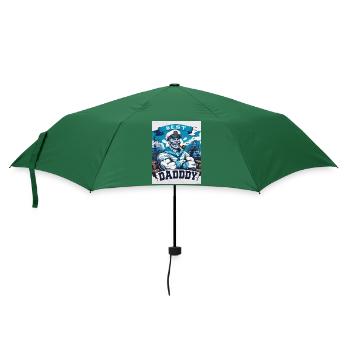Best Daddy Vatertagsgeschenk - Regenschirm (klein) - Flaschengrün - Vorne