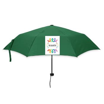 Proud - Regenschirm (klein) - Flaschengrün - Vorne