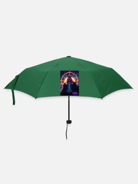 WOTAN - YOUR LIGHT IN YOUR DARKNESS - DARK SOUL - - Regenschirm (klein) - Flaschengrün
