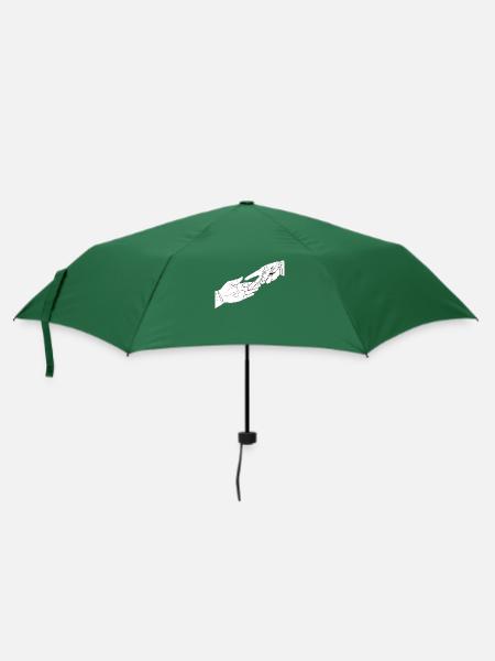 Steinscherentasche - Regenschirm (klein) - Flaschengrün