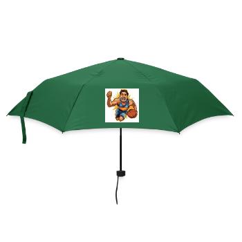 Dominanz in der Luft - Regenschirm (klein) - Flaschengrün - Vorne