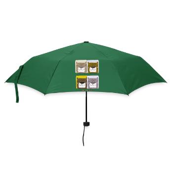 bären bären - Regenschirm (klein) - Flaschengrün - Vorne