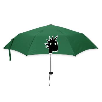 Punk Rock Pogo Anarchie Punks Punk Rocker Punk - Regenschirm (klein) - Flaschengrün - Vorne