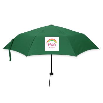 Pride - Regenschirm (klein) - Flaschengrün - Vorne