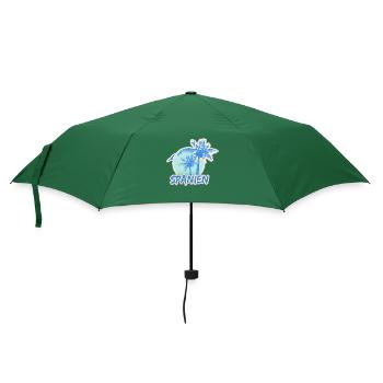 Spanien - Regenschirm (klein) - Flaschengrün - Vorne