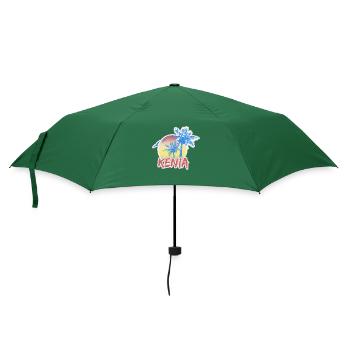 Kenia - Regenschirm (klein) - Flaschengrün - Vorne
