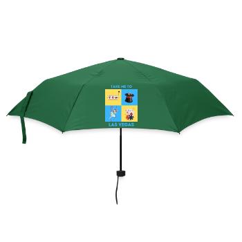 BRING MICH NACH LAS VEGAS - Regenschirm (klein) - Flaschengrün - Vorne