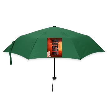 Christliches Denken - Regenschirm (klein) - Flaschengrün - Vorne