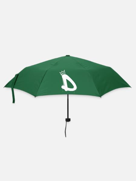 D - Regenschirm (klein) - Flaschengrün