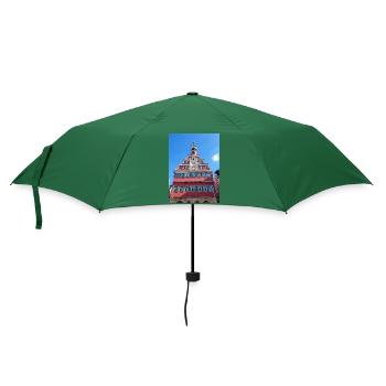 Altes Rathaus Esslingen am Neckar - Regenschirm (klein) - Flaschengrün - Vorne