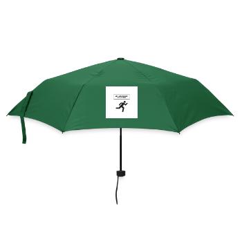 Laufen! - Regenschirm (klein) - Flaschengrün - Vorne