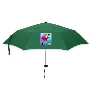 Neon Ara - Regenschirm (klein) - Flaschengrün - Vorne
