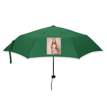 Schmetterlingskleid. - Regenschirm (klein) - Flaschengrün - Vorne