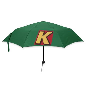 K - Regenschirm (klein) - Flaschengrün - Vorne