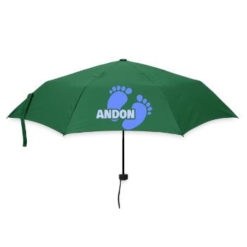 Geburt Andon - Regenschirm (klein) - Flaschengrün - Vorne