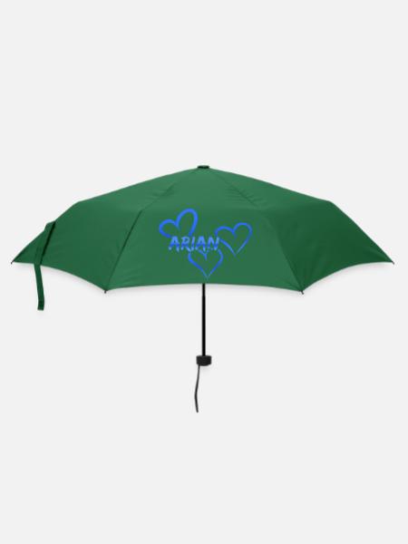 Arian als Arian - Regenschirm (klein) - Flaschengrün