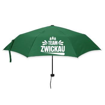 Team Zwickau - Regenschirm (klein) - Flaschengrün - Vorne