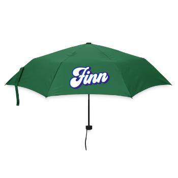Finn | Farben änderbar - Regenschirm (klein) - Flaschengrün - Vorne