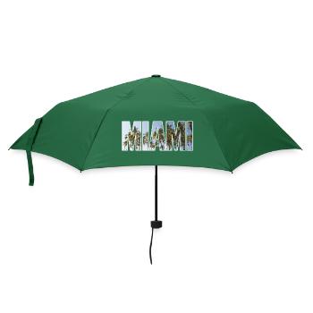 Miami - Regenschirm (klein) - Flaschengrün - Vorne