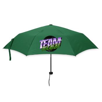 sprüche geschenkidee vater bday schildmaid - Regenschirm (klein) - Flaschengrün - Vorne
