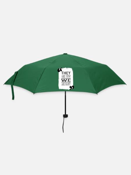 gift idea girl bader ginsburg sayings present idea - Regenschirm (klein) - Flaschengrün