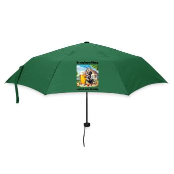 Malle In meinem Haus wohnt eine Ameise - Regenschirm (klein) - Flaschengrün - Vorne