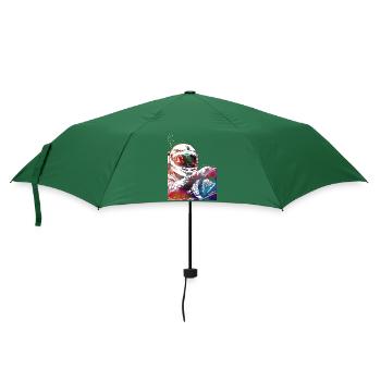 Autorennen #racing #sport - Regenschirm (klein) - Flaschengrün - Vorne
