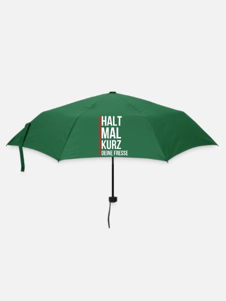 Fresse - Regenschirm (klein) - Flaschengrün
