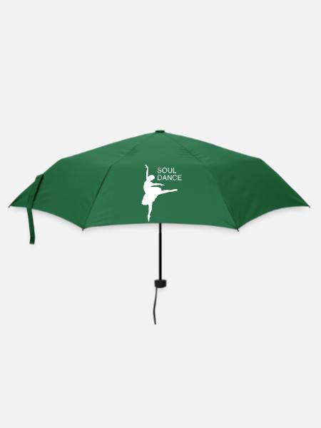 Dancing Dance Music - Regenschirm (klein) - Flaschengrün
