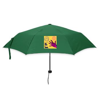 give peace a Chance - Regenschirm (klein) - Flaschengrün - Vorne