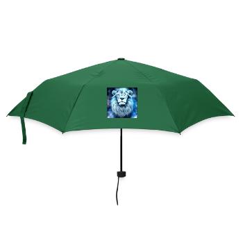SURREALER LÖWE 1 - Regenschirm (klein) - Flaschengrün - Vorne