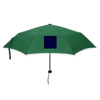 ELEKTRISCHE SONNE UND BLUMEN - Regenschirm (klein) - Flaschengrün - Vorne